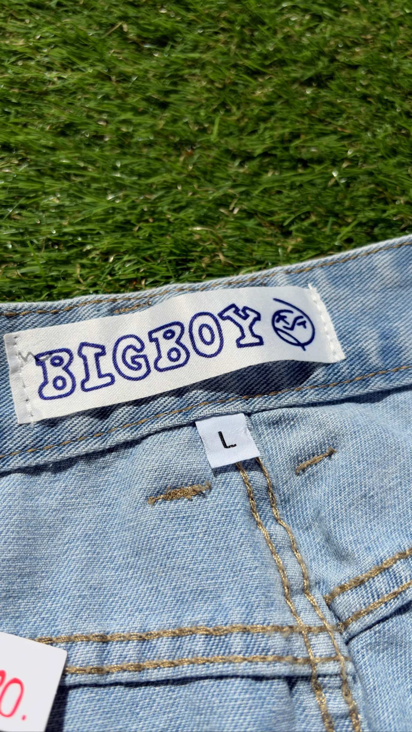 Short en Jean polar Big Boy Taille L (Polar Skate Co.) – photo 3